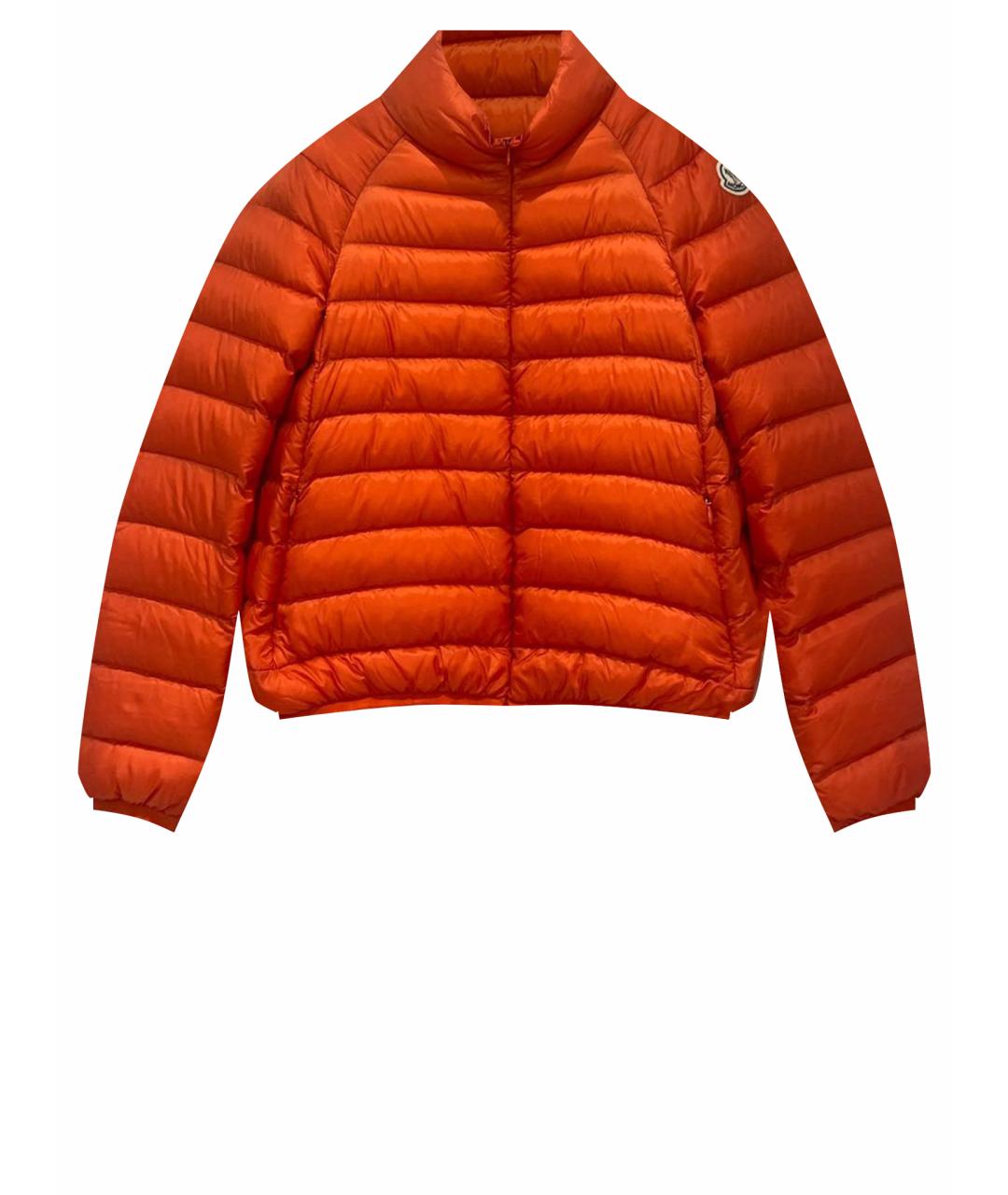 MONCLER Оранжевая куртка, фото 1
