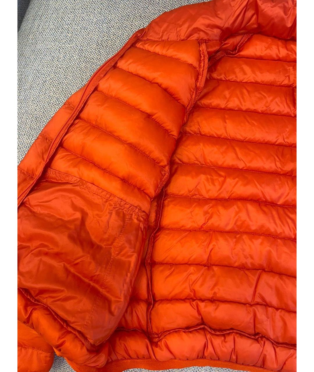 MONCLER Оранжевая куртка, фото 7