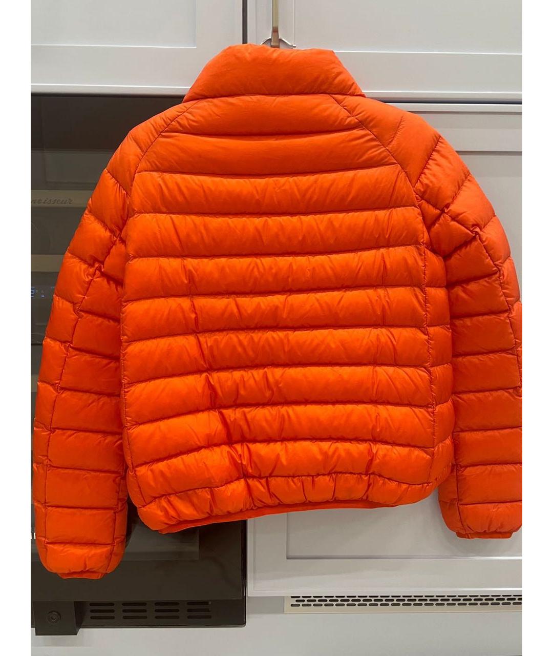 MONCLER Оранжевая куртка, фото 3