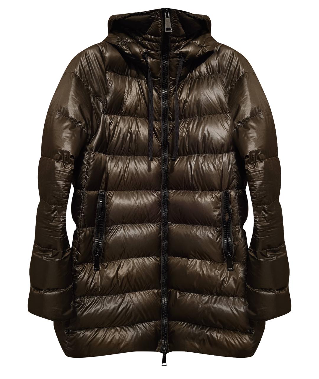 MONCLER Хаки пуховик, фото 1