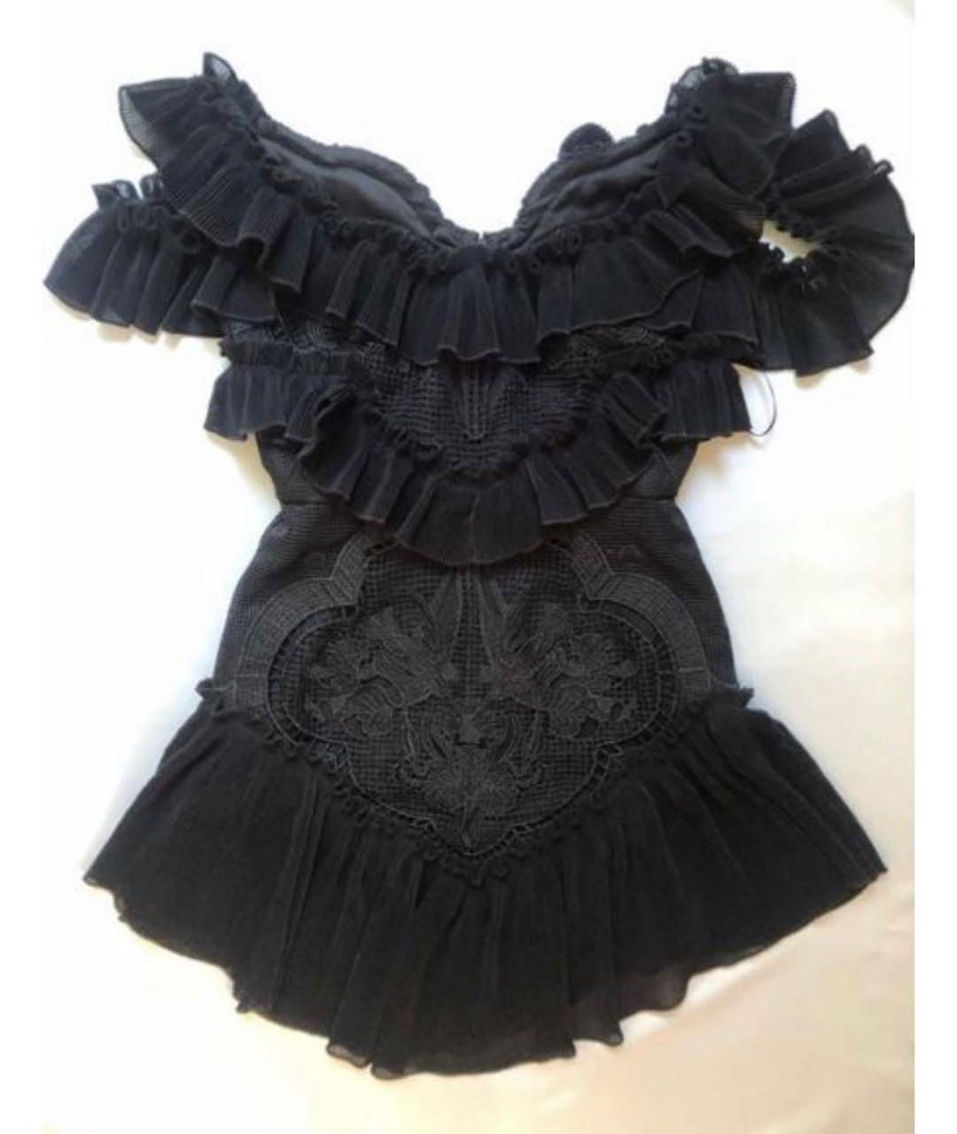 ALICE MCCALL Черное полиэстеровое платье, фото 8