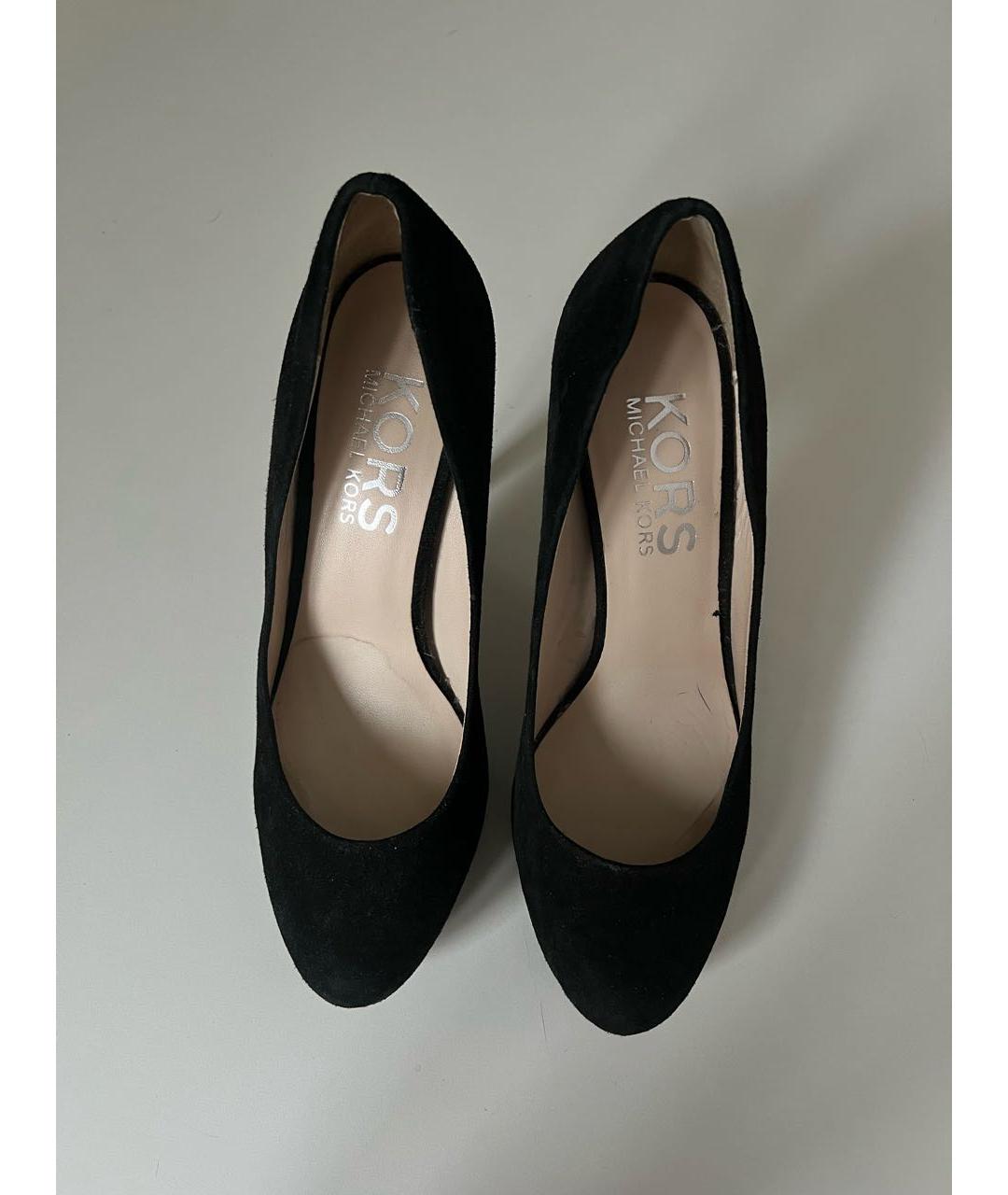 MICHAEL KORS COLLECTION Черные замшевые туфли, фото 3