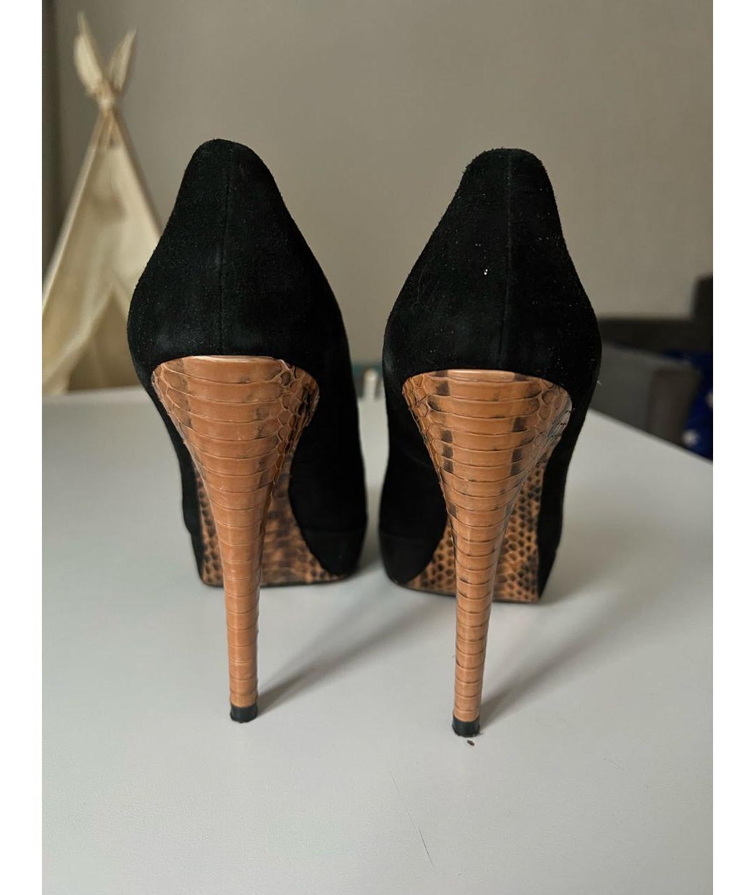 MICHAEL KORS COLLECTION Черные замшевые туфли, фото 4
