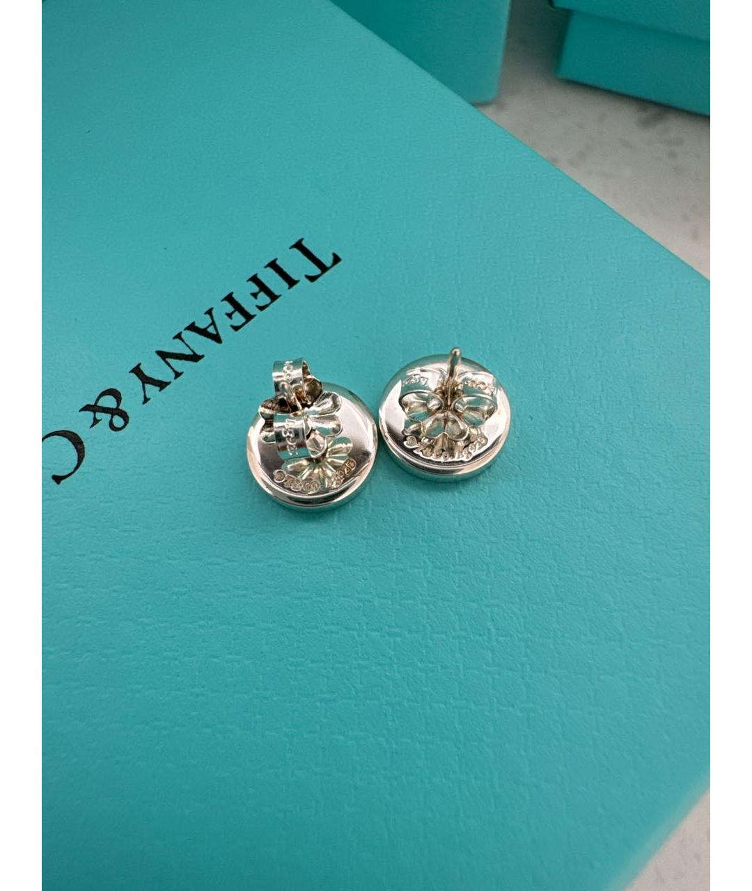 TIFFANY&CO Серебряные серьги, фото 5