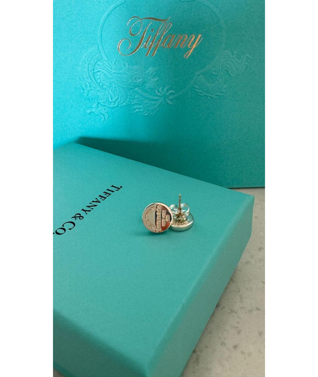 TIFFANY&CO Серебряные серьги, фото 6