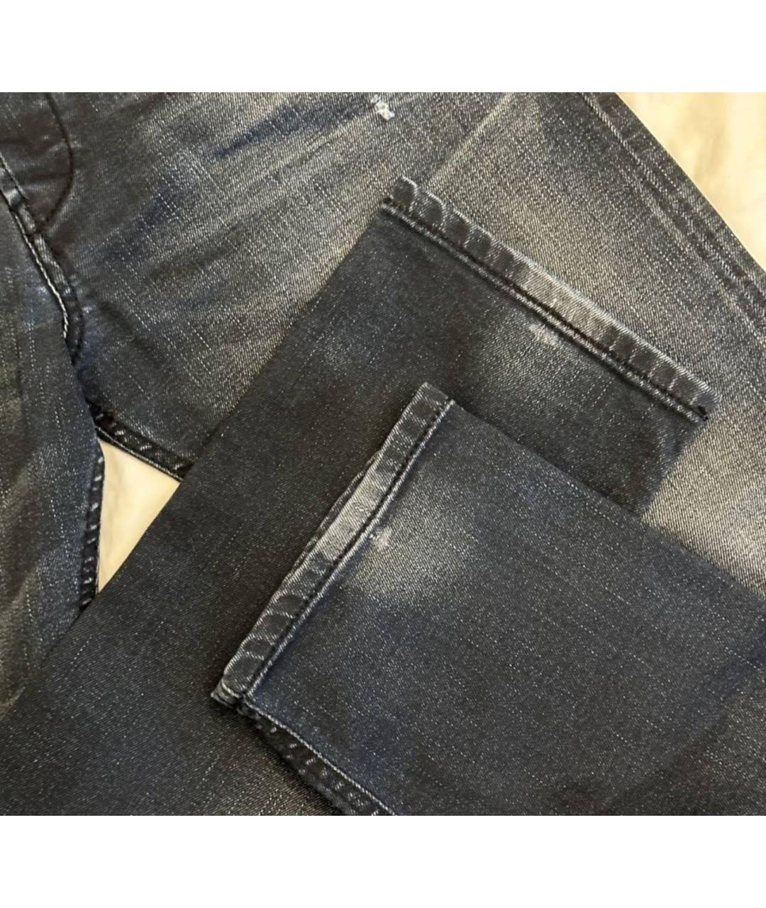 DIESEL Темно-синие хлопковые джинсы скинни, фото 7