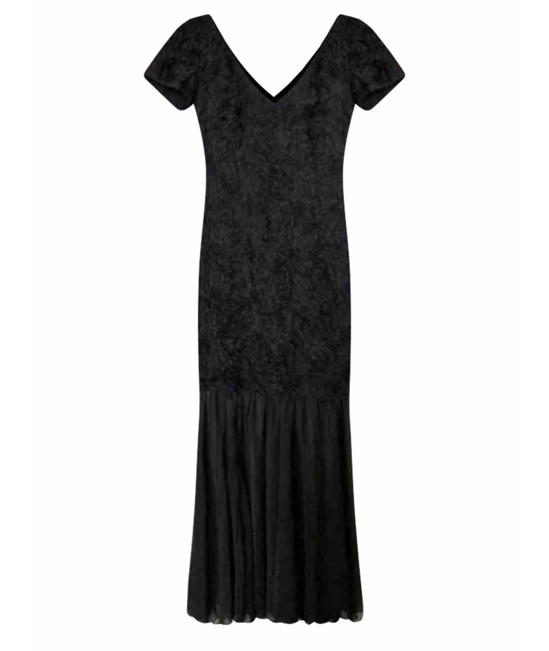 BLUMARINE Черное синтетическое вечернее платье, фото 1