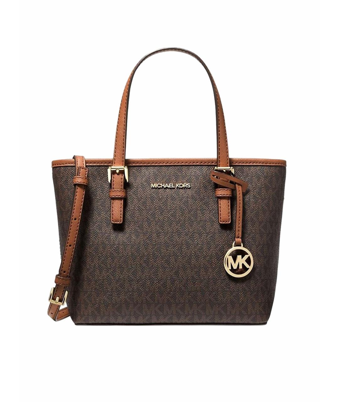 MICHAEL KORS Коричневая сумка тоут, фото 1