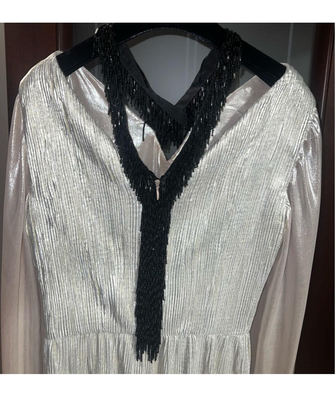 ARAIDA Серебряное вечернее платье, фото 3