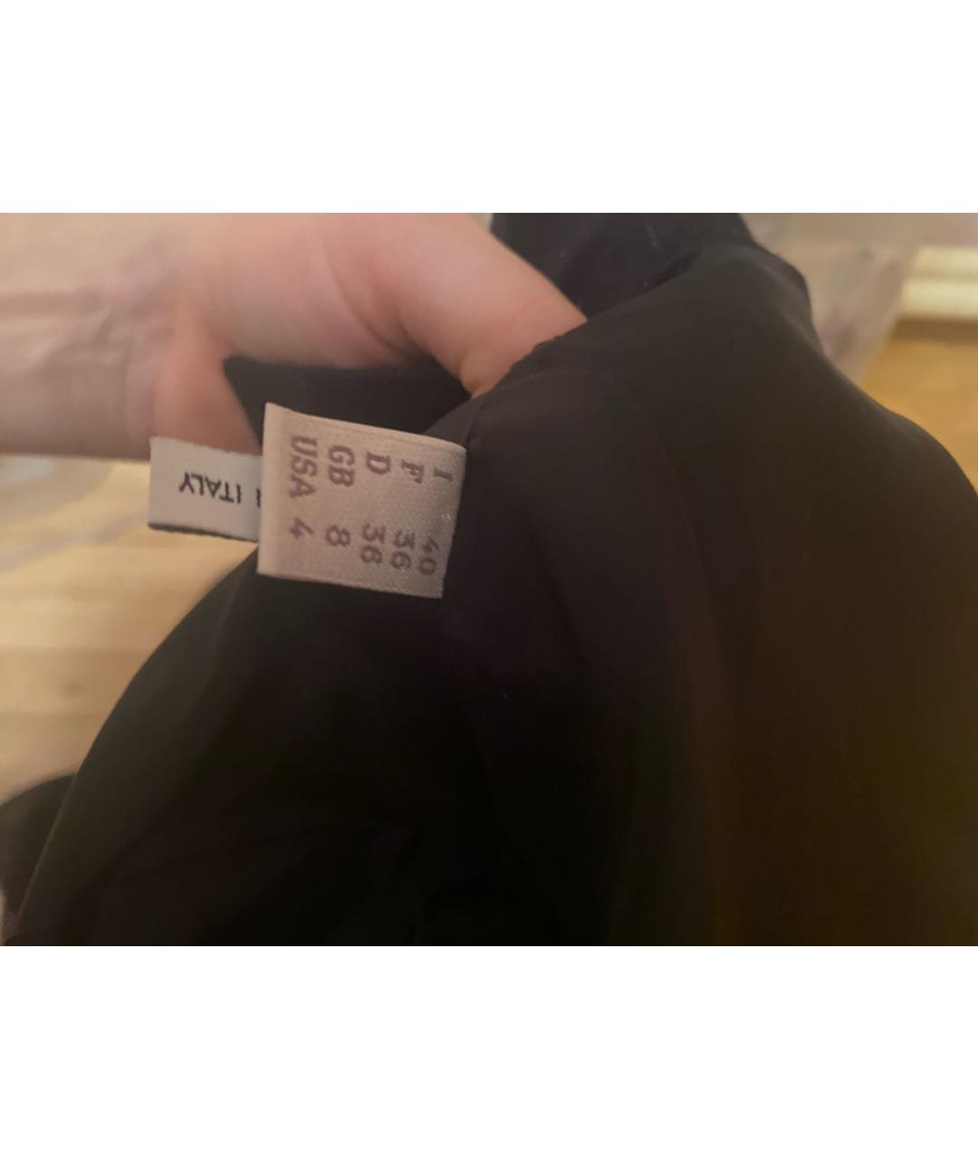 PHILOSOPHY DI ALBERTA FERRETTI Черный полиэстеровый костюм с брюками, фото 8