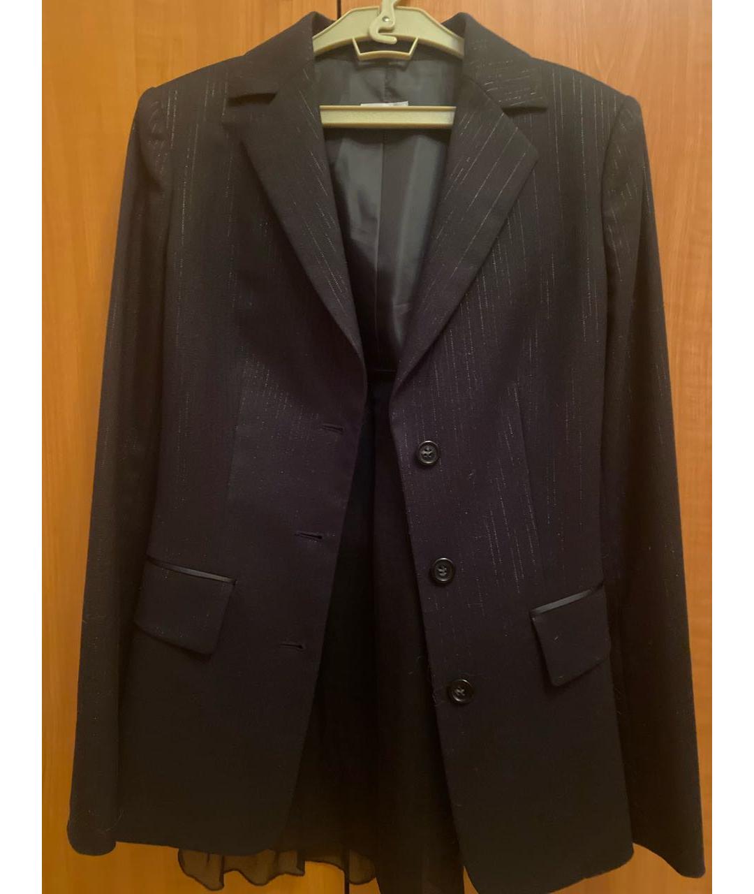 PHILOSOPHY DI ALBERTA FERRETTI Черный полиэстеровый костюм с брюками, фото 9
