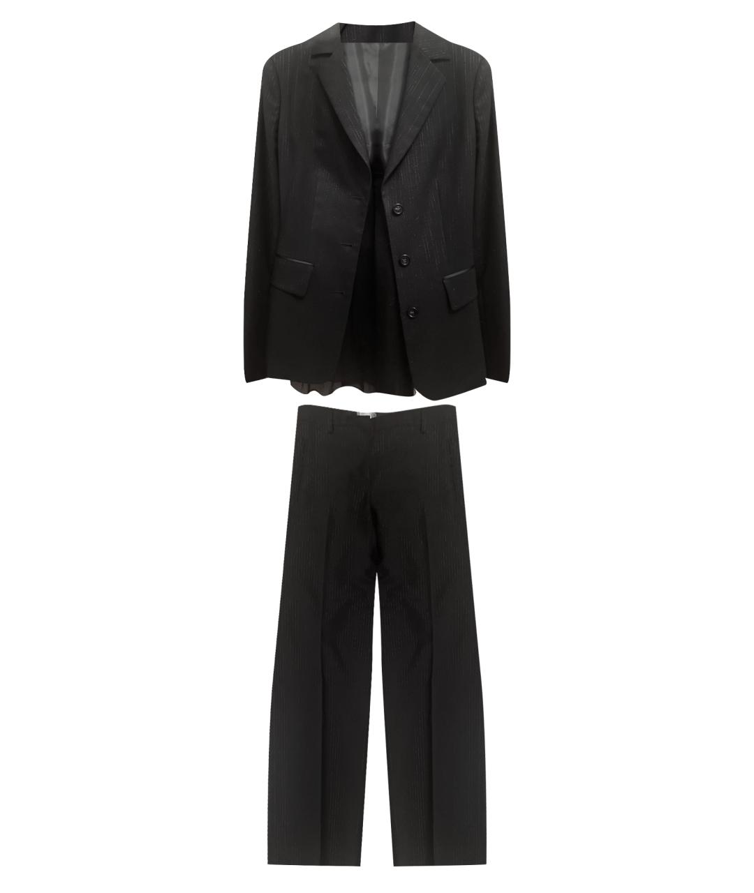 PHILOSOPHY DI ALBERTA FERRETTI Черный полиэстеровый костюм с брюками, фото 1