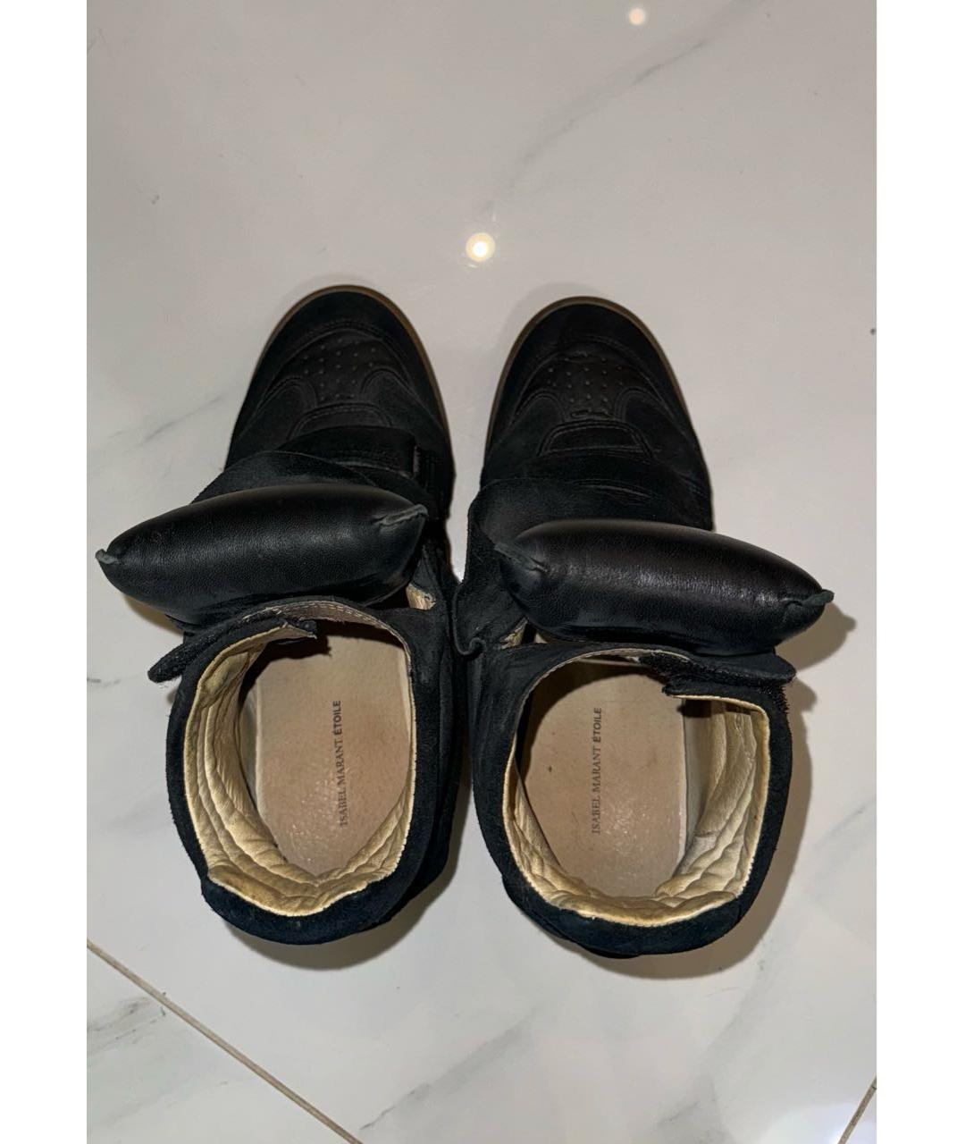 ISABEL MARANT Черные замшевые ботинки, фото 3