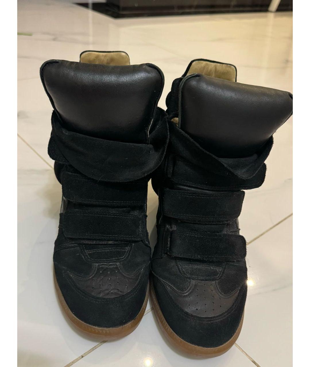 ISABEL MARANT Черные замшевые ботинки, фото 2