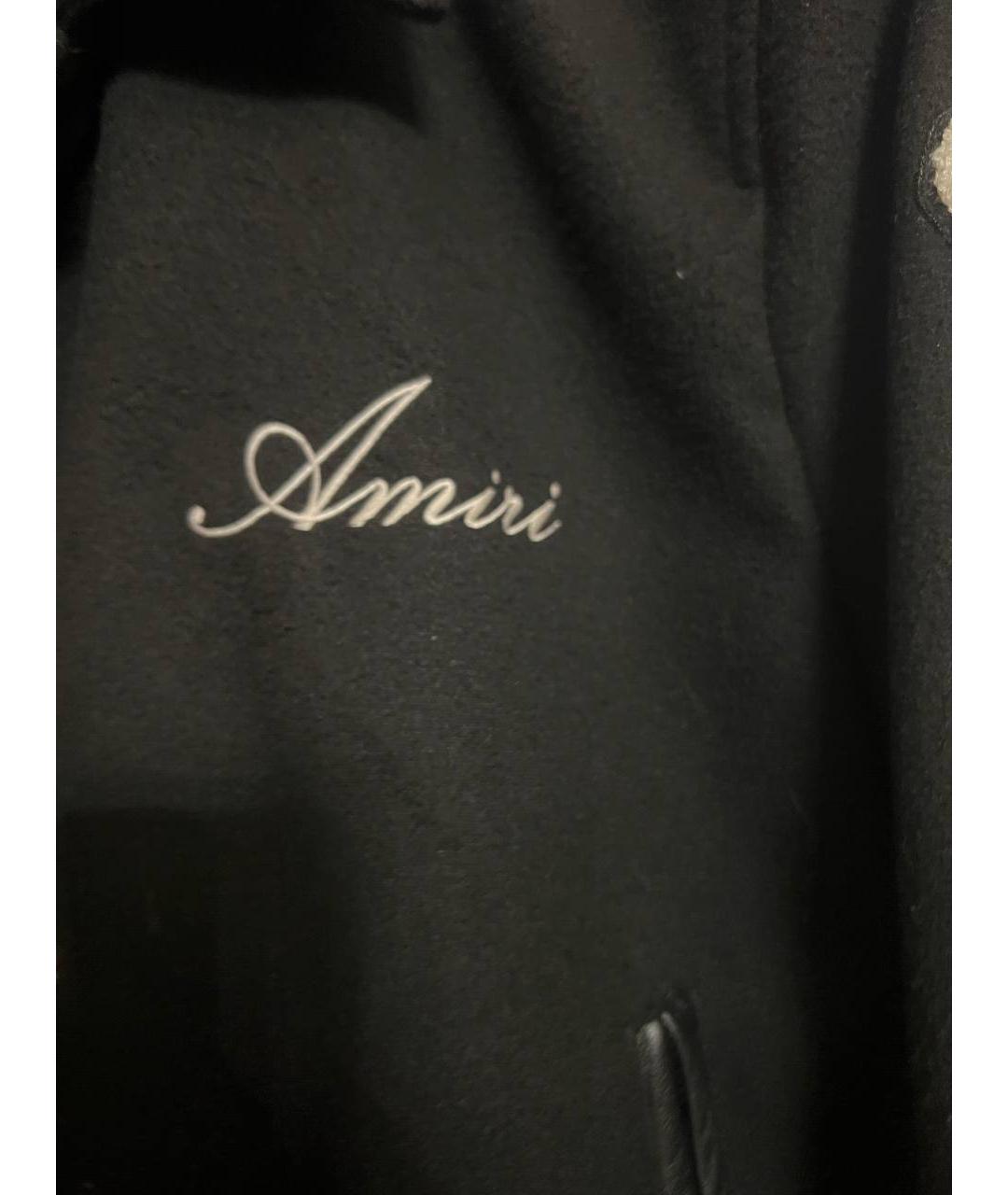 AMIRI Черная шерстяная куртка, фото 5