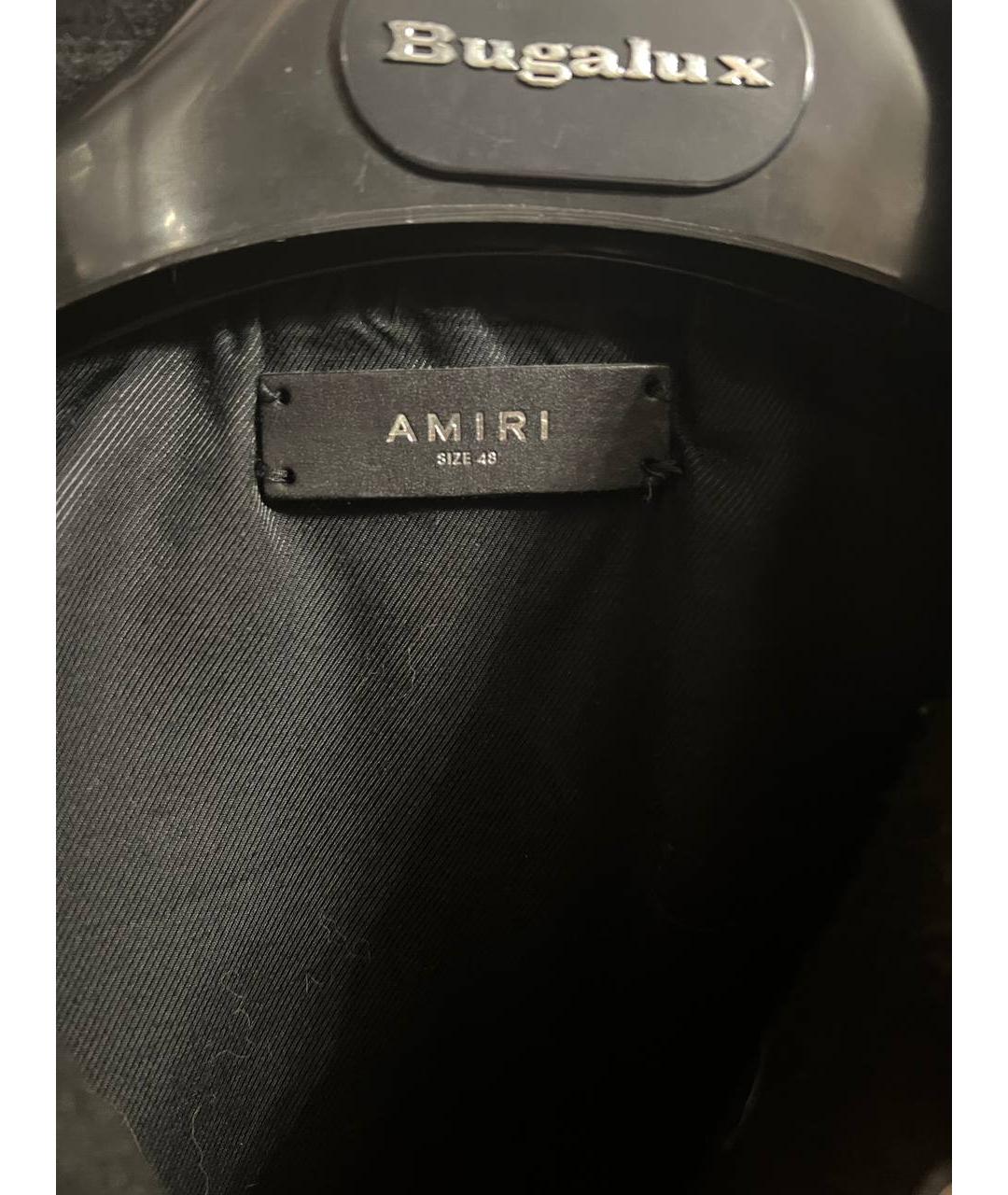 AMIRI Черная шерстяная куртка, фото 3
