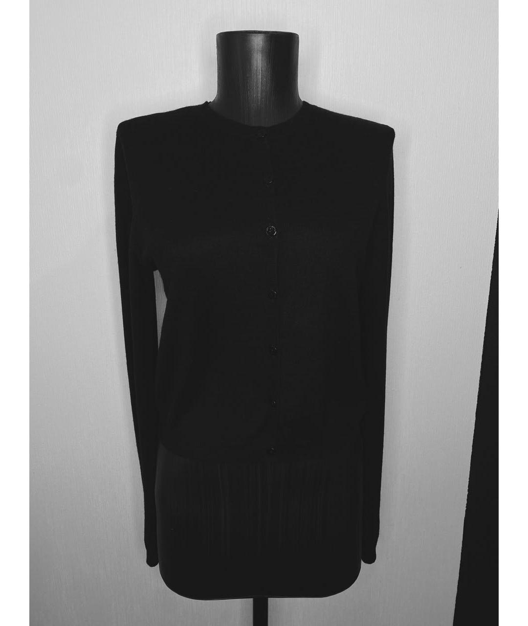 RED VALENTINO Черный кашемировый джемпер / свитер, фото 8