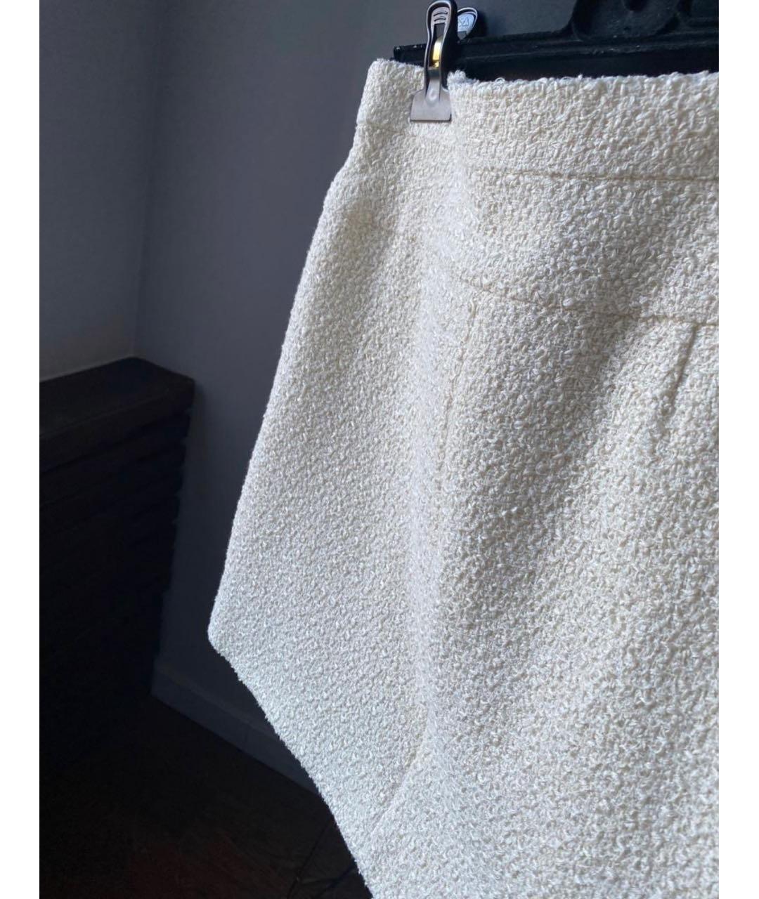 CHANEL Твидовая юбка миди, фото 4