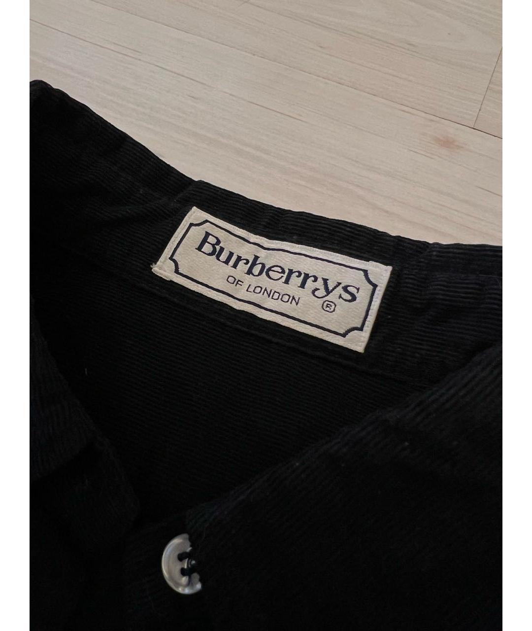 BURBERRY Темно-синяя рубашка, фото 3
