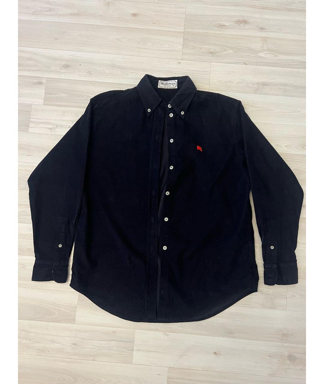 BURBERRY Темно-синяя рубашка, фото 8