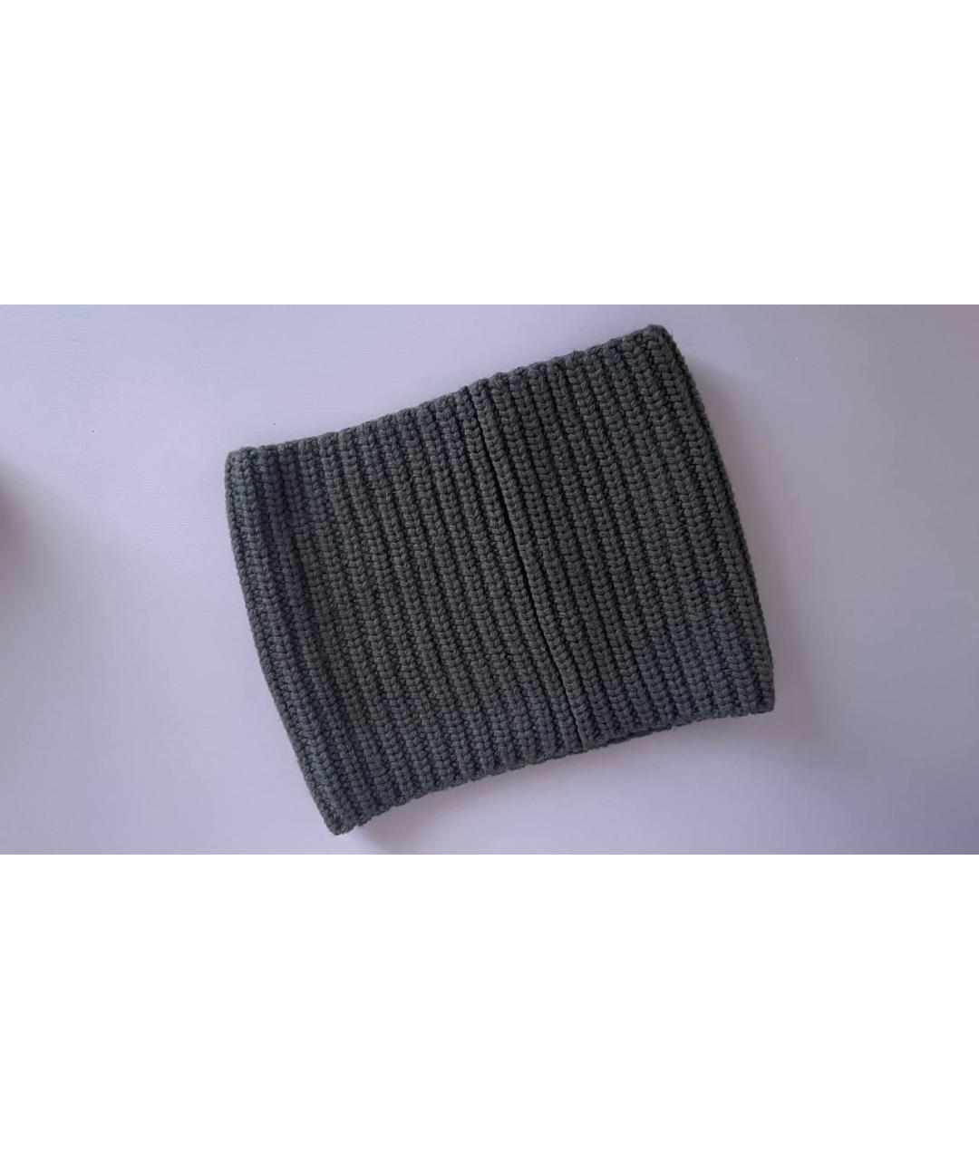 SACAI Коричневый шерстяной джемпер / свитер, фото 7