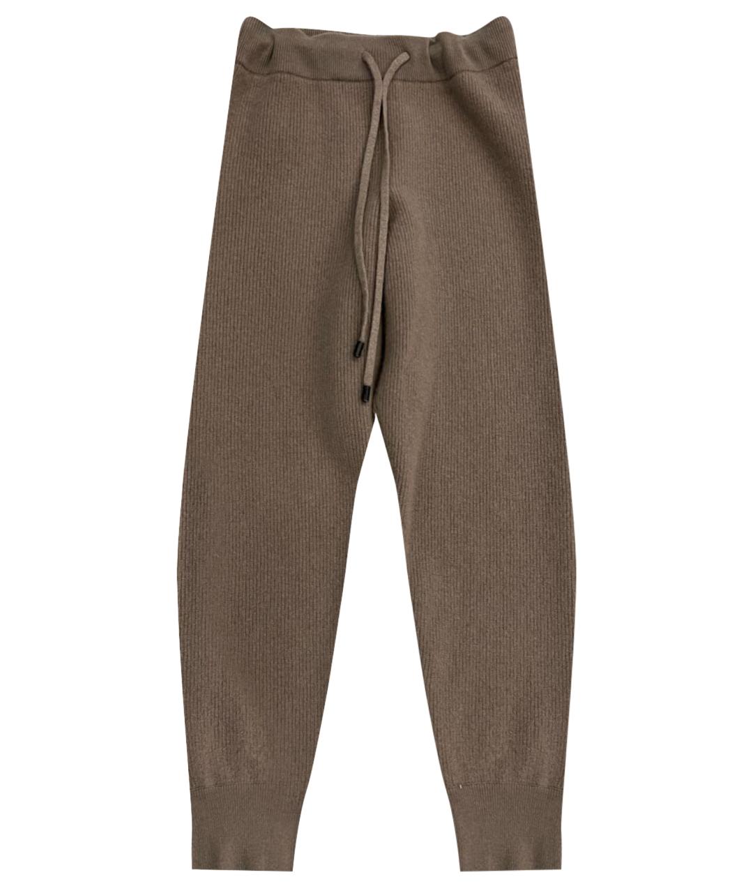 PESERICO Бежевые шерстяные брюки широкие, фото 1