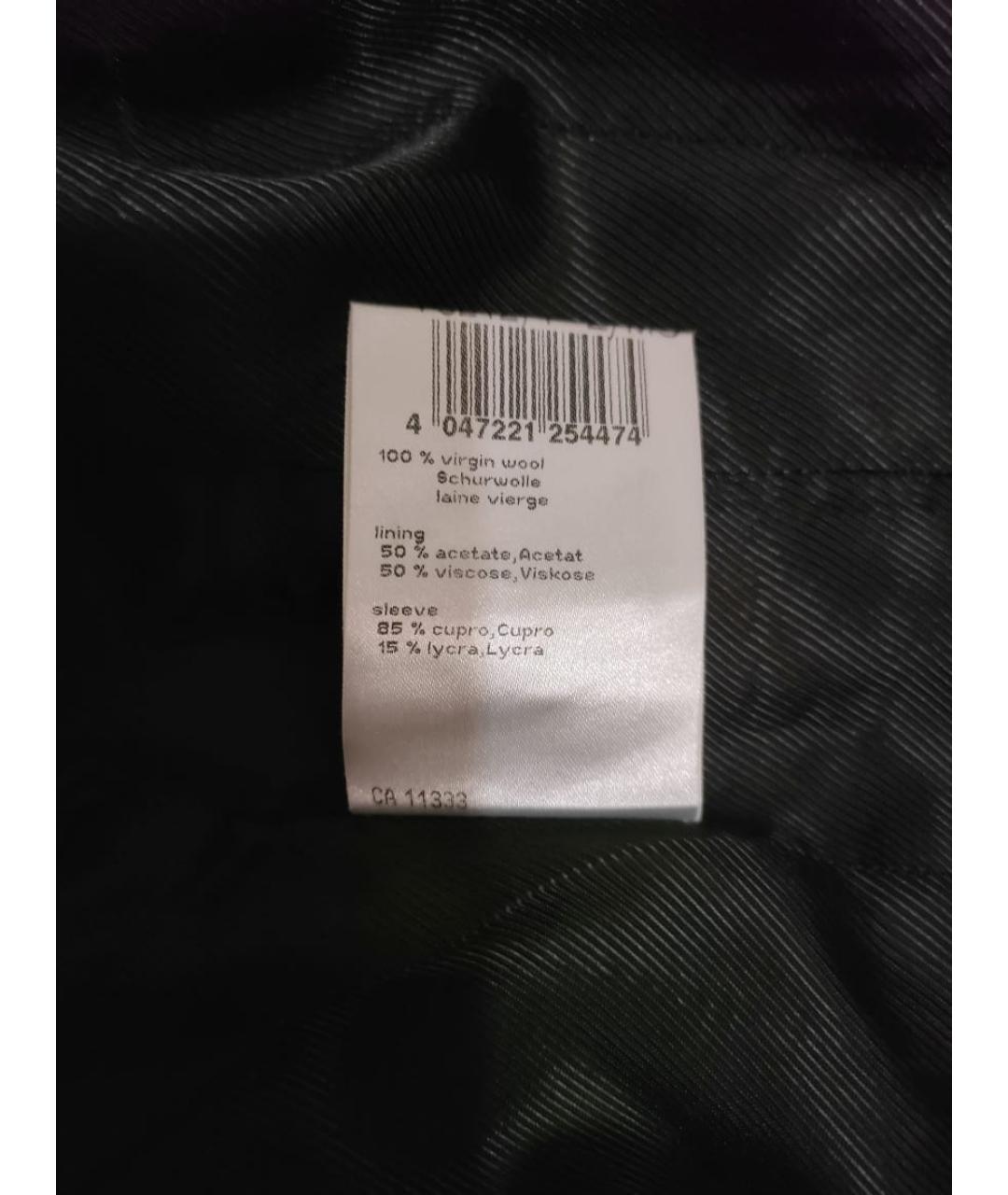 MARC CAIN Серый шерстяной жакет/пиджак, фото 5