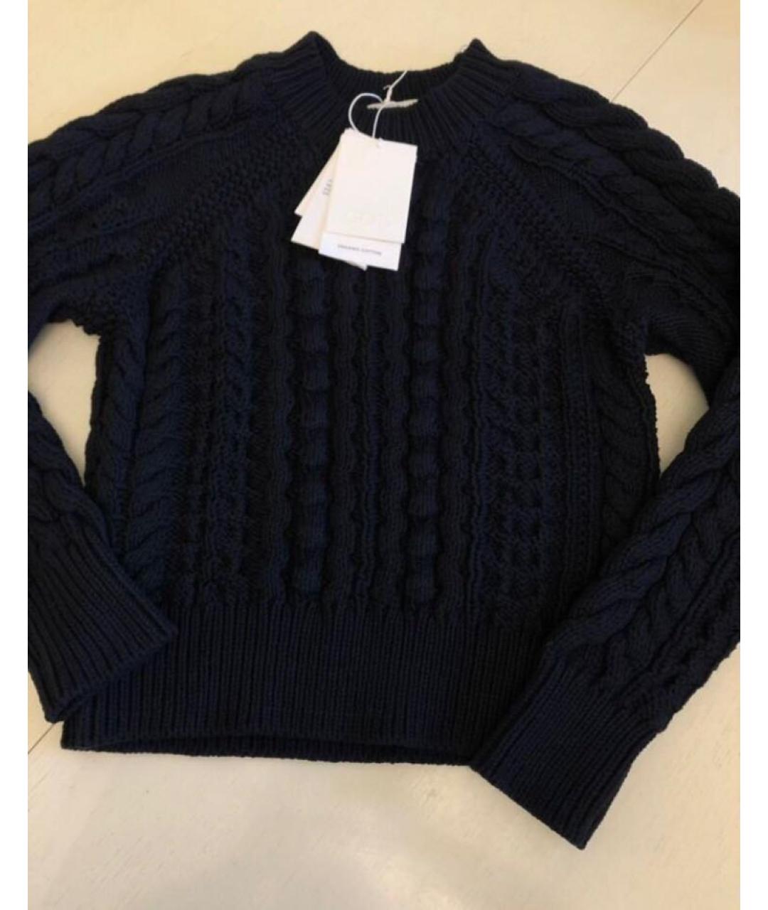 COS Темно-синий хлопковый джемпер / свитер, фото 7