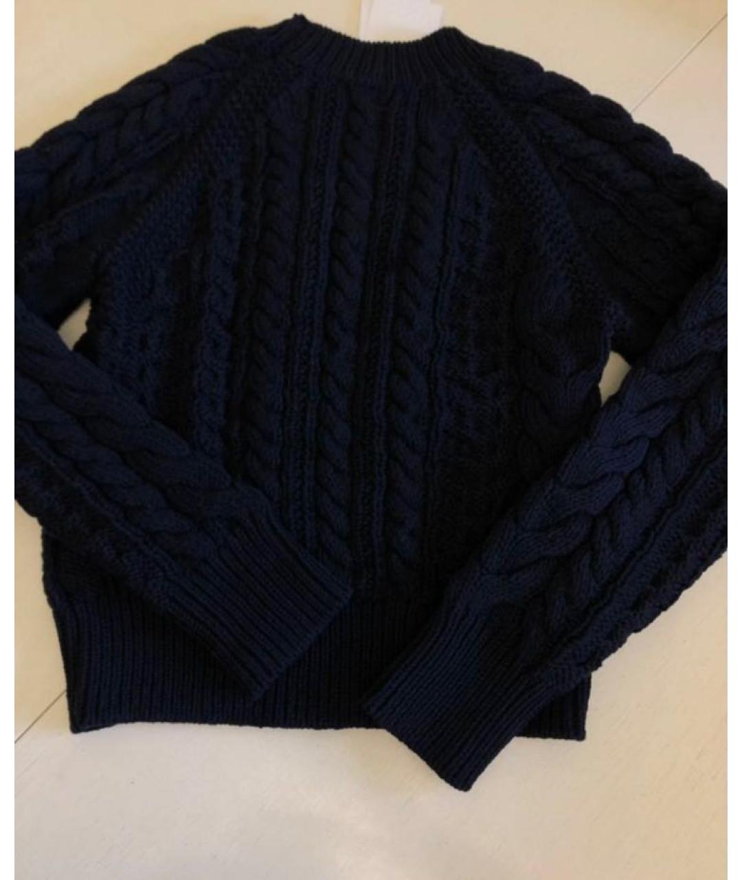 COS Темно-синий хлопковый джемпер / свитер, фото 3