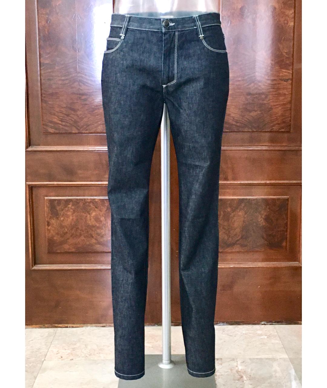 BILANCIONI Хлопковые прямые джинсы, фото 4