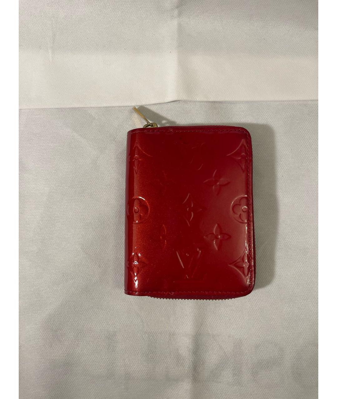 LOUIS VUITTON PRE-OWNED Красный кошелек из лакированной кожи, фото 2