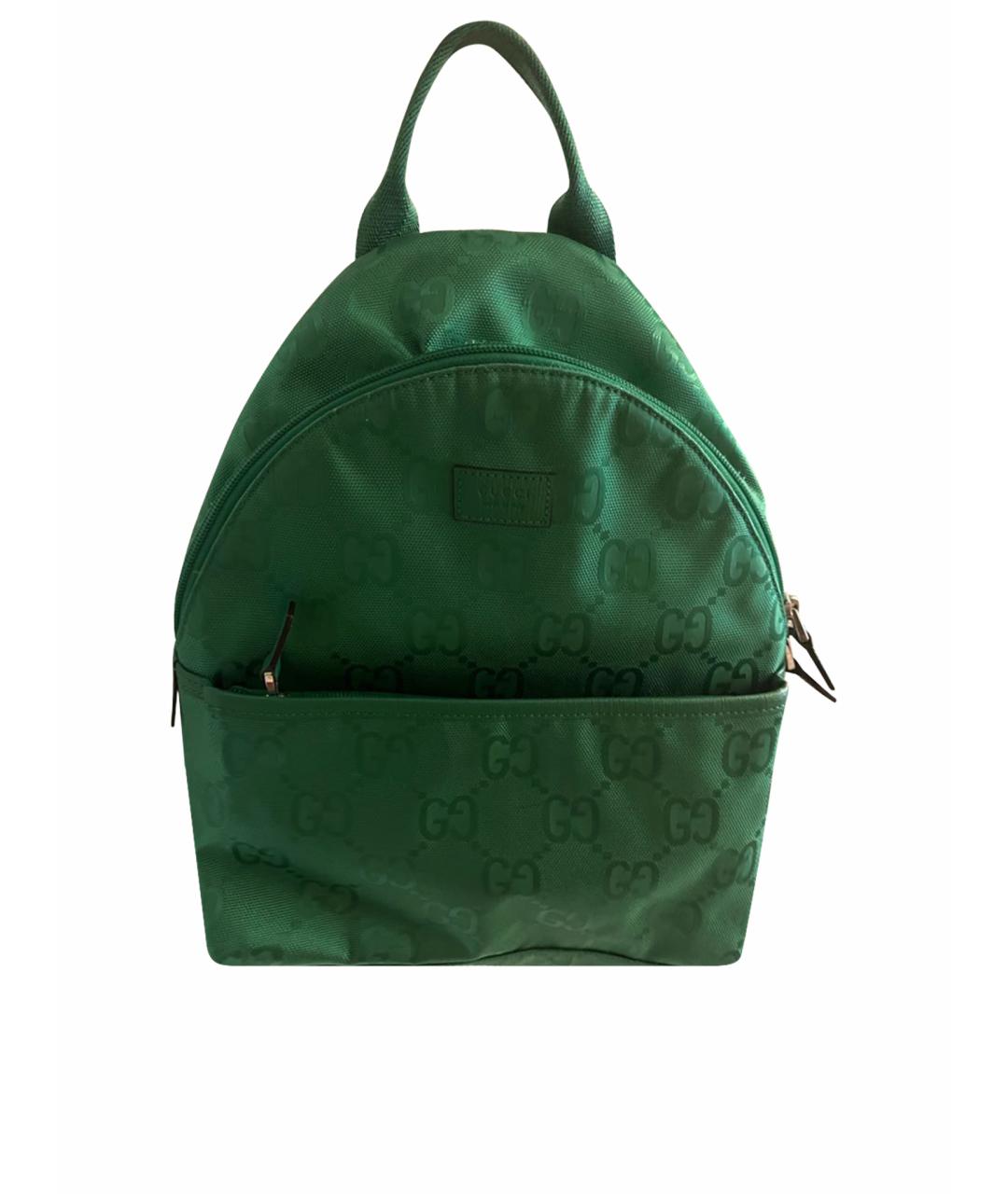 GUCCI Зеленый рюкзак, фото 1