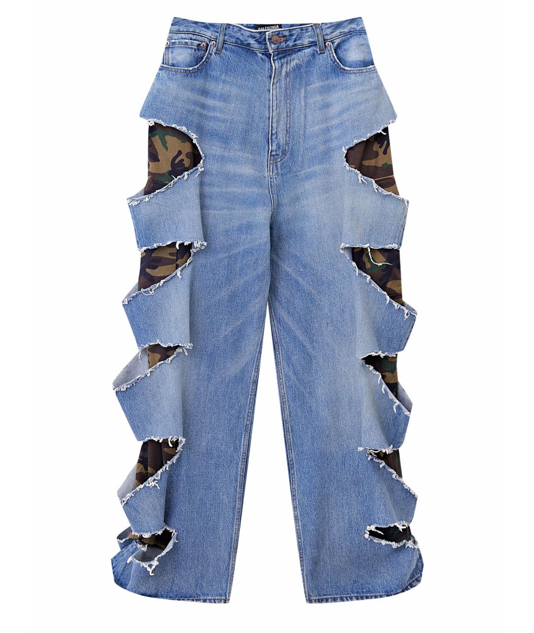 BALENCIAGA Мульти хлопковые джинсы, фото 1