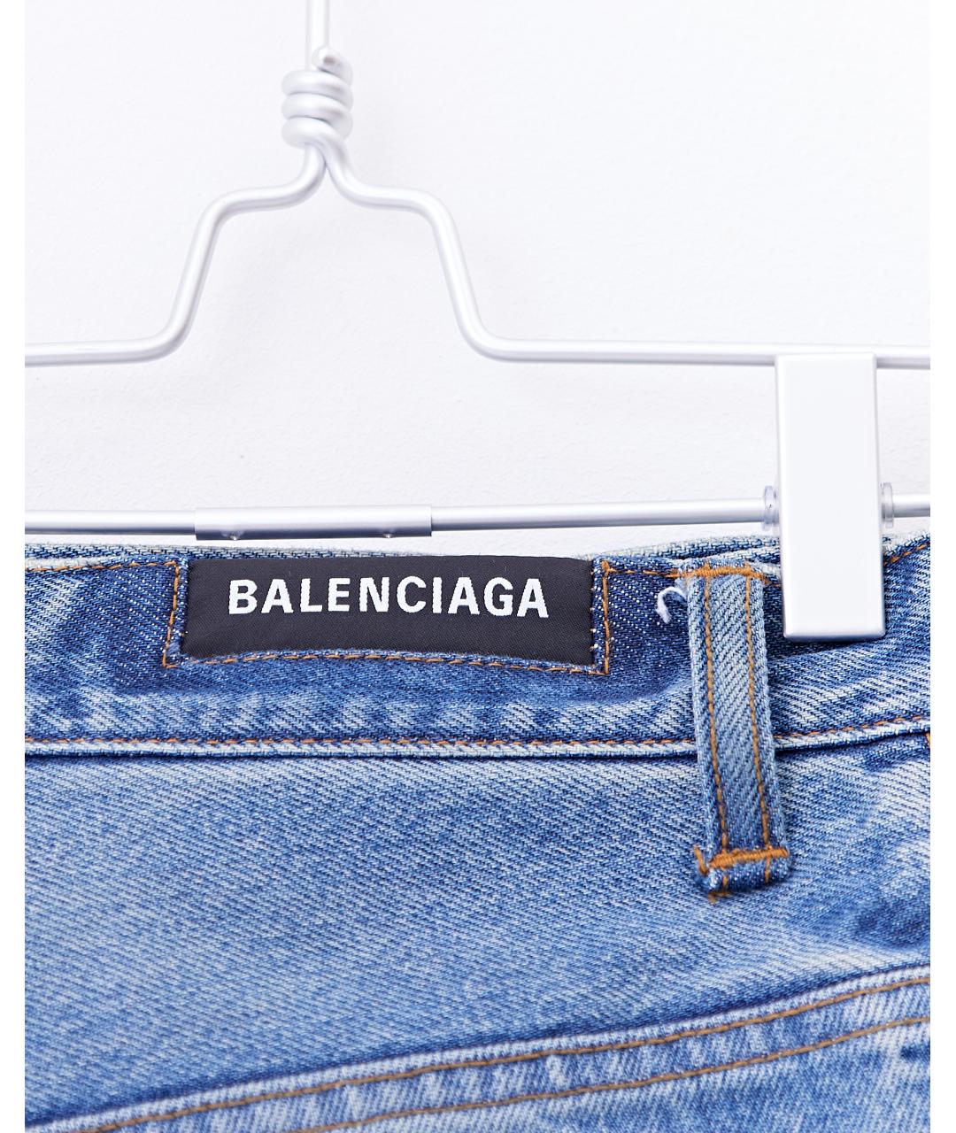 BALENCIAGA Мульти хлопковые джинсы, фото 5