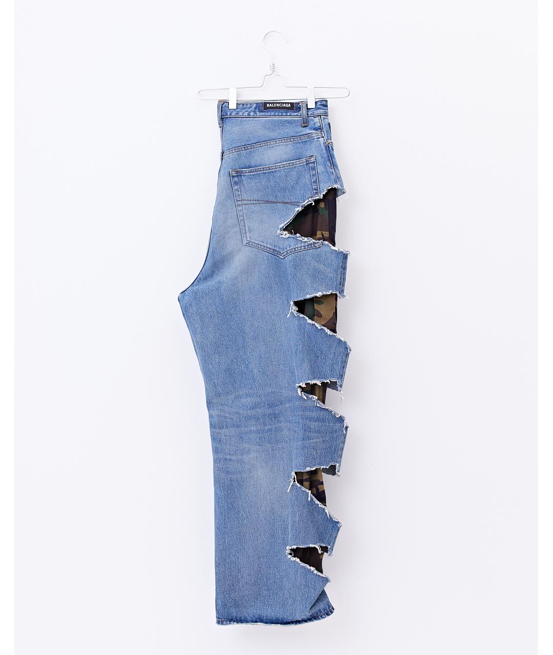 BALENCIAGA Мульти хлопковые джинсы, фото 2