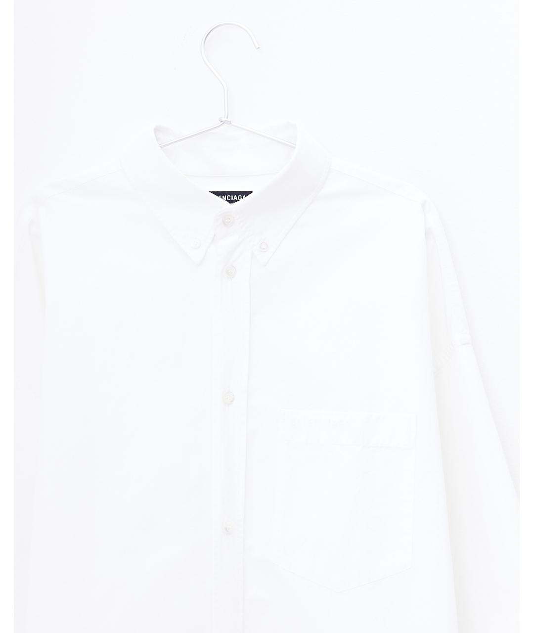 BALENCIAGA Белая кэжуал рубашка, фото 3