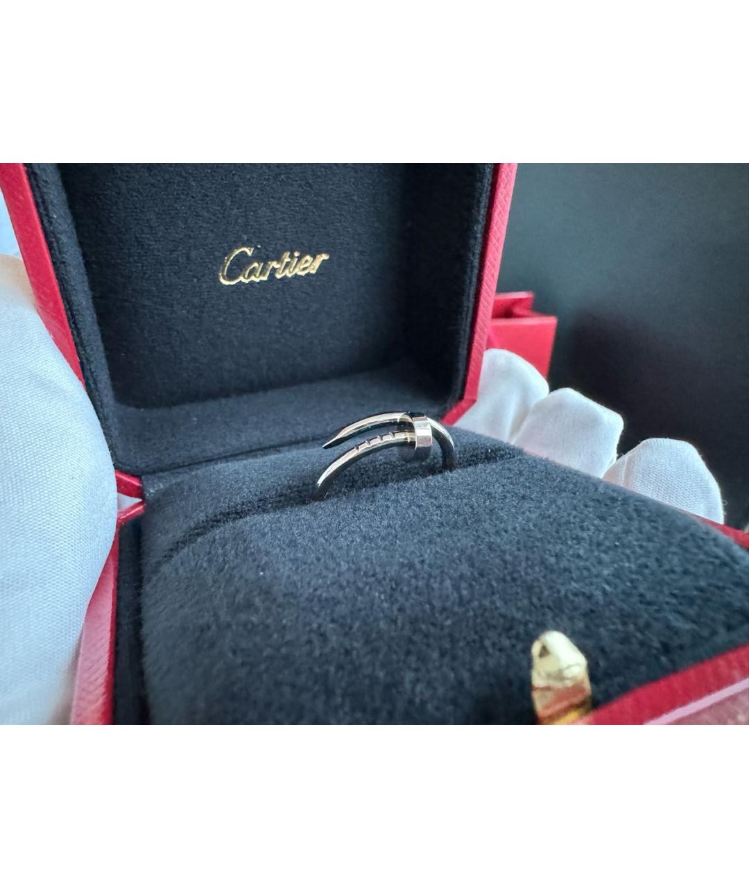 CARTIER Белое кольцо из белого золота, фото 5