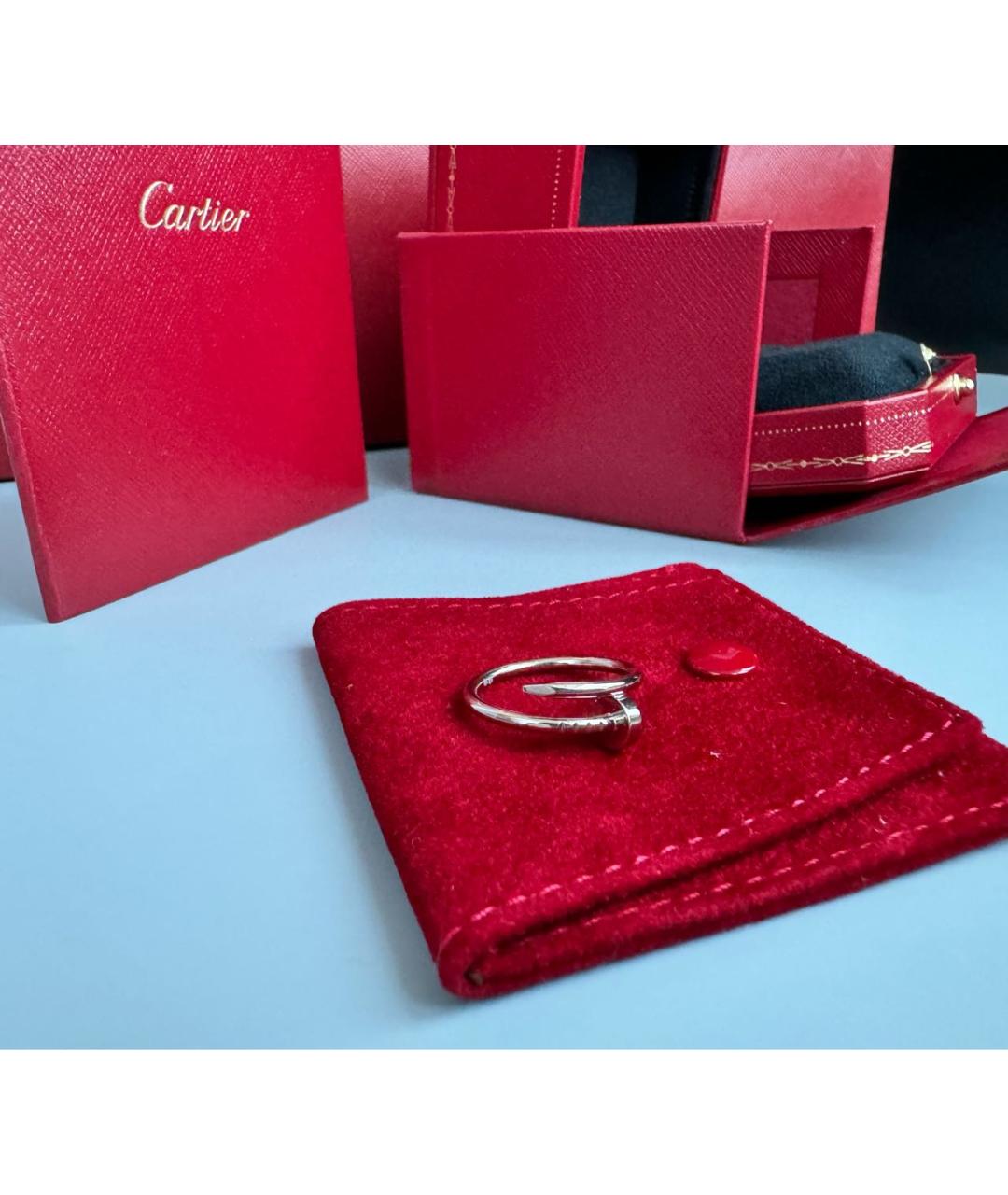 CARTIER Белое кольцо из белого золота, фото 6