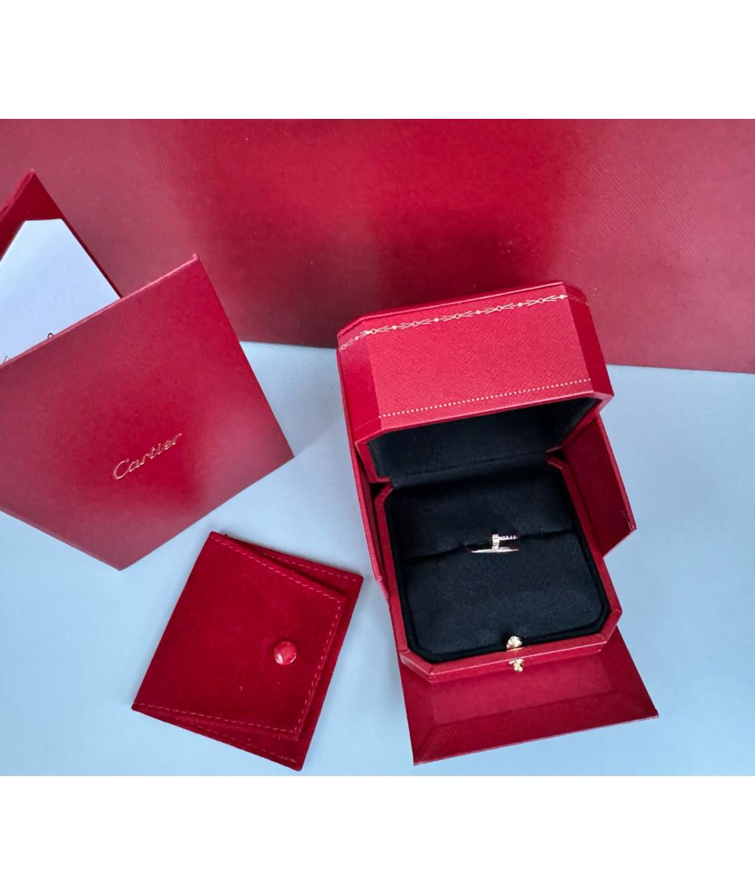 CARTIER Белое кольцо из белого золота, фото 7
