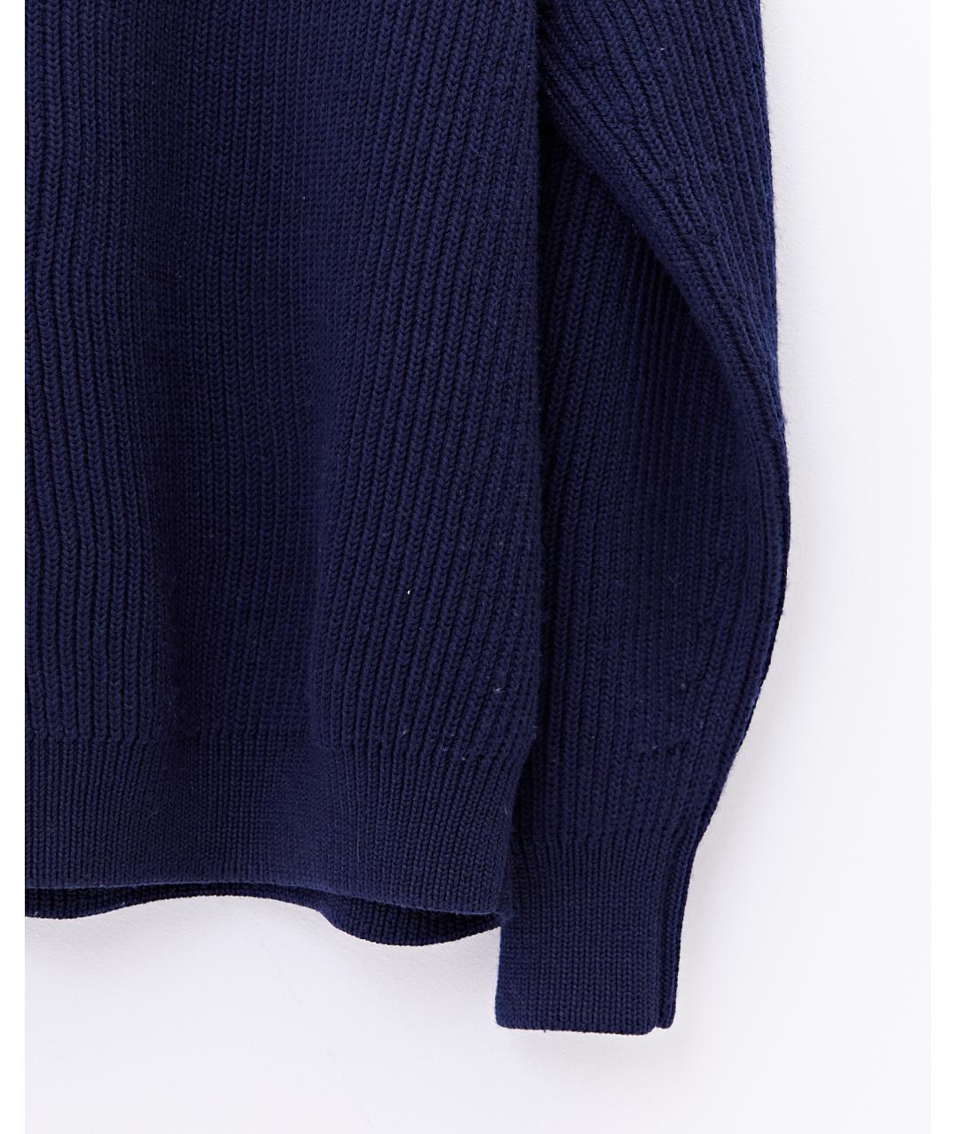 BALENCIAGA Темно-синий джемпер / свитер, фото 3