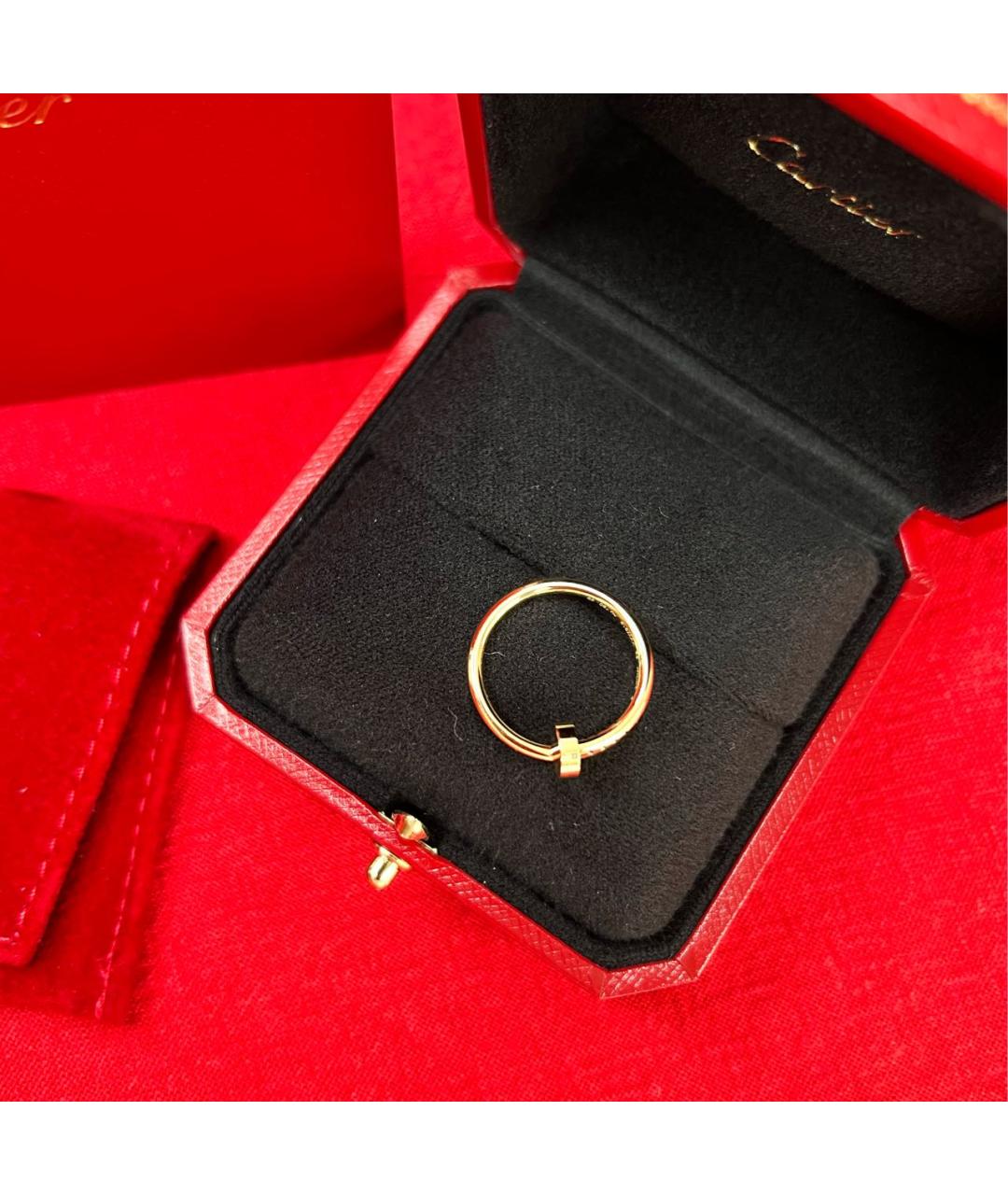 CARTIER Желтое кольцо из желтого золота, фото 3