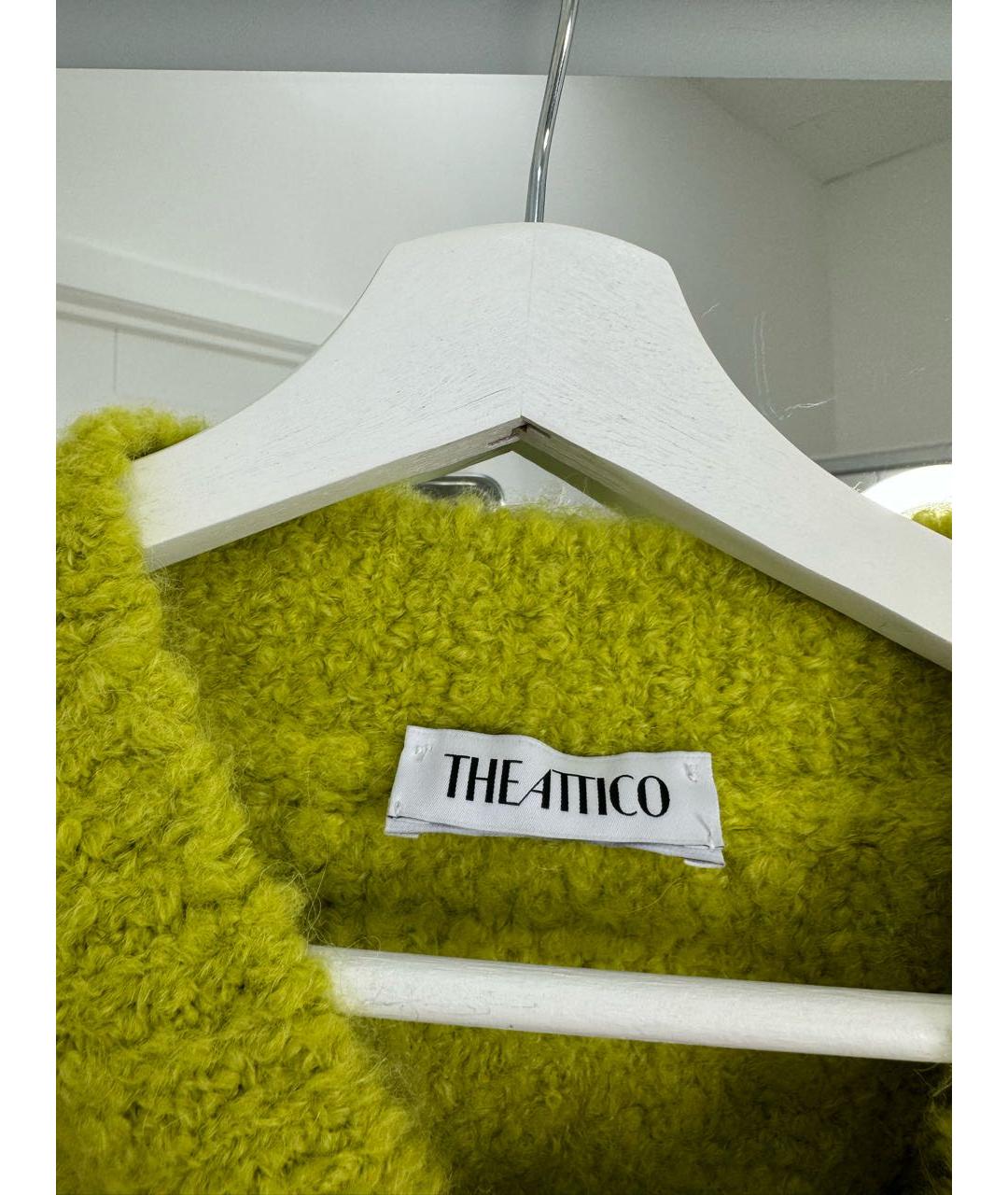 THE ATTICO Салатовый джемпер / свитер, фото 7