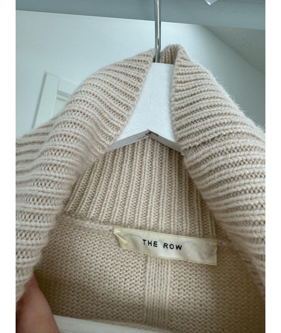 THE ROW Бежевый кашемировый джемпер / свитер, фото 2