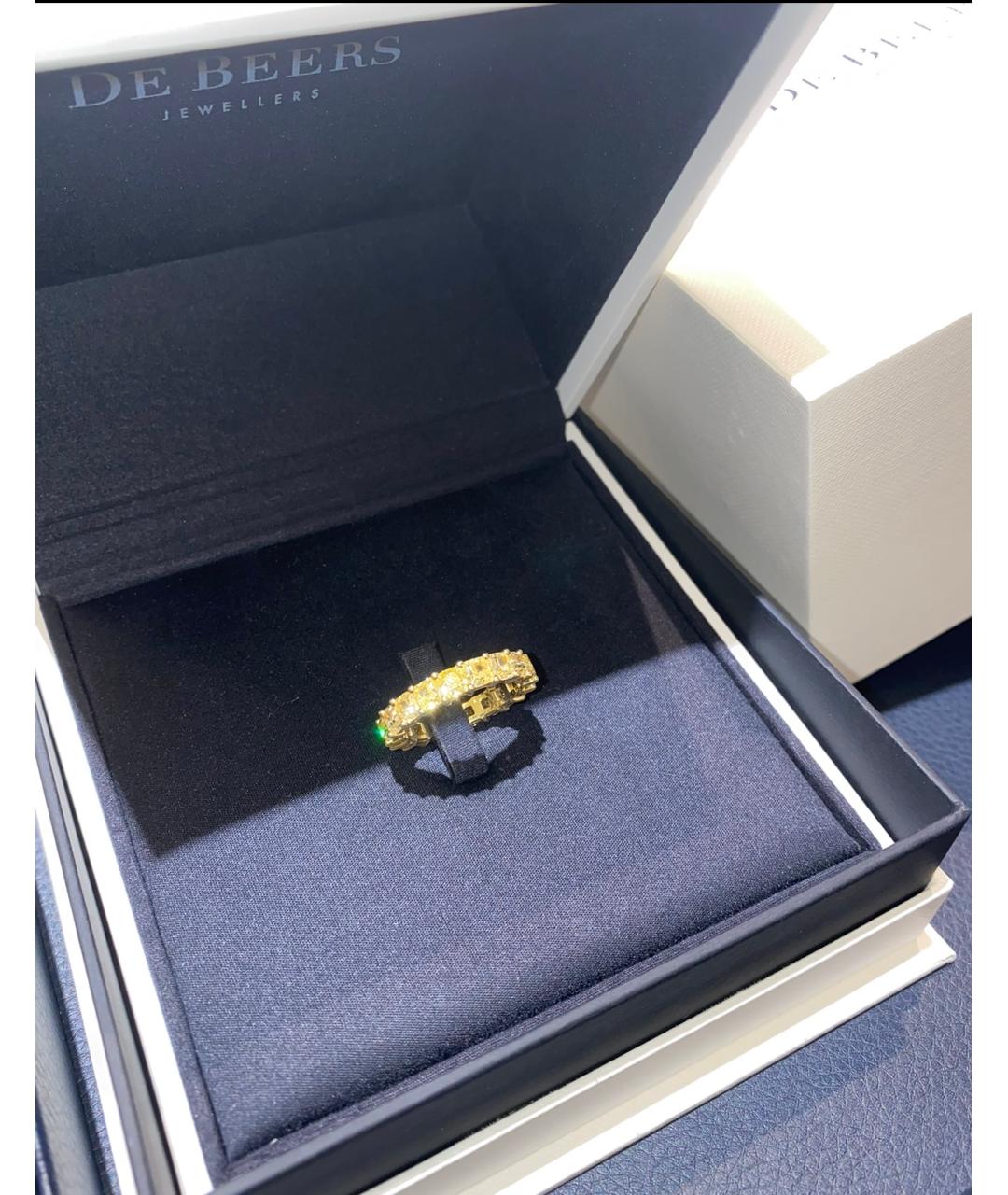 DE BEERS Желтое кольцо из желтого золота, фото 10