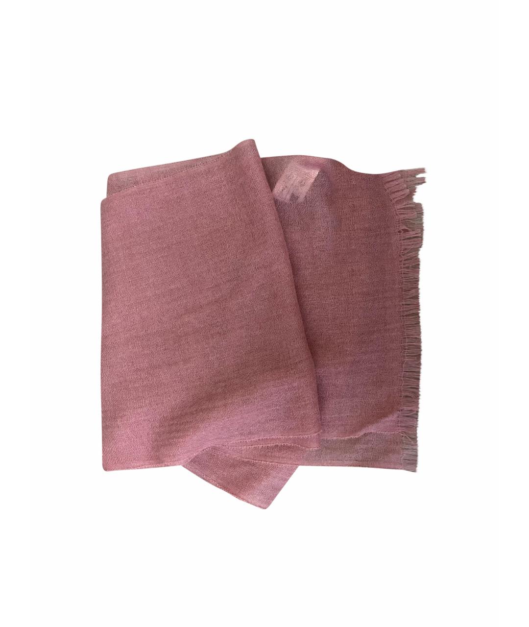 FALCONERI Розовый кашемировый шарф, фото 1