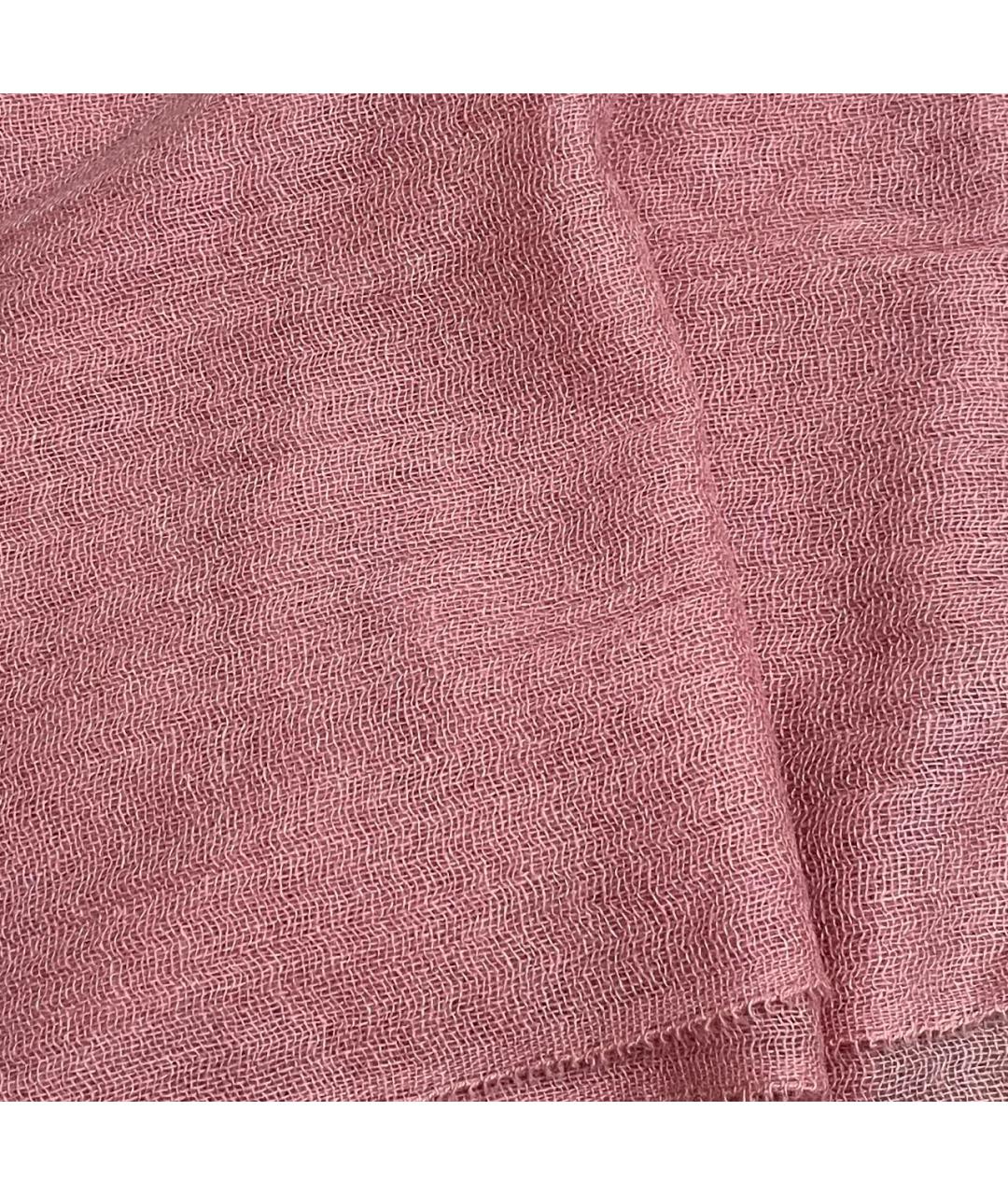 FALCONERI Розовый кашемировый шарф, фото 2