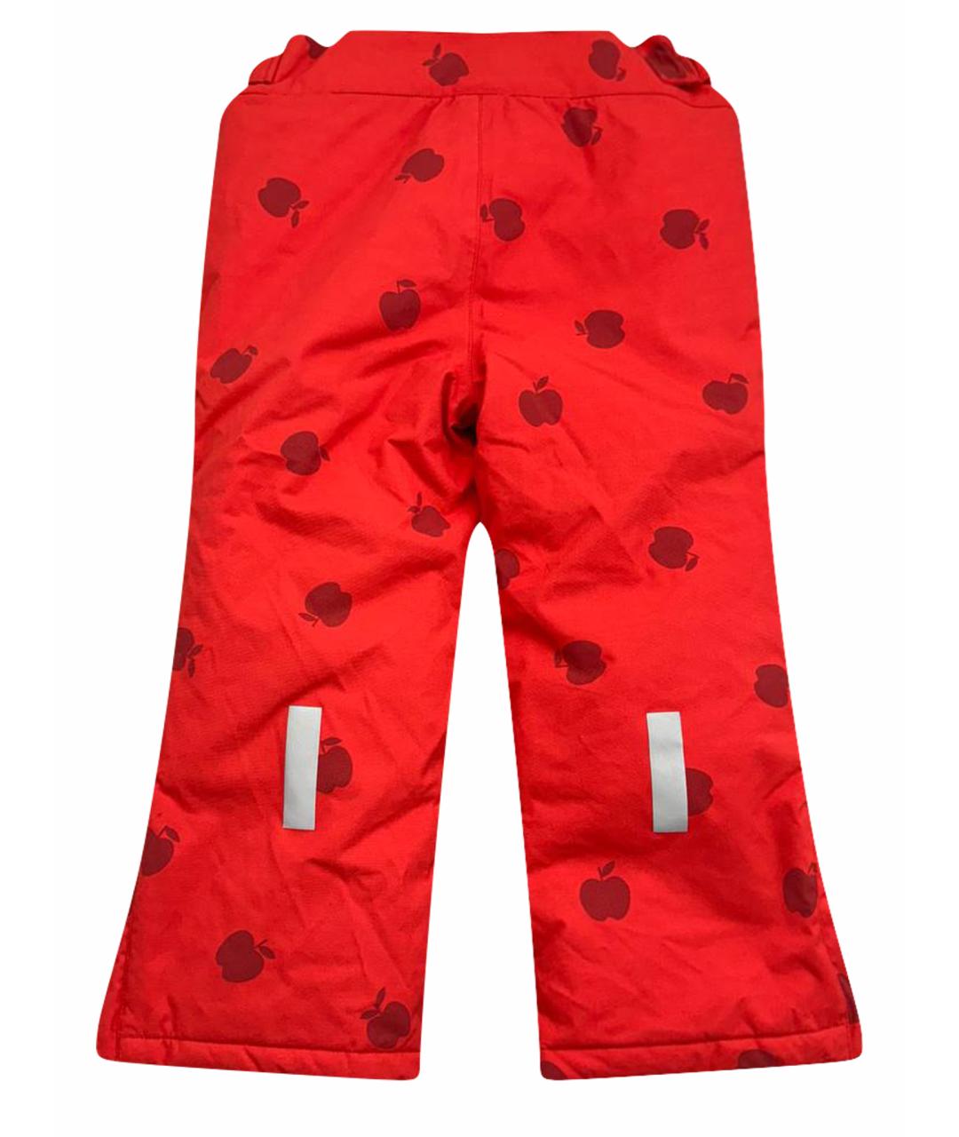 TINY COTTONS Красные полиэстеровые брюки и шорты, фото 1