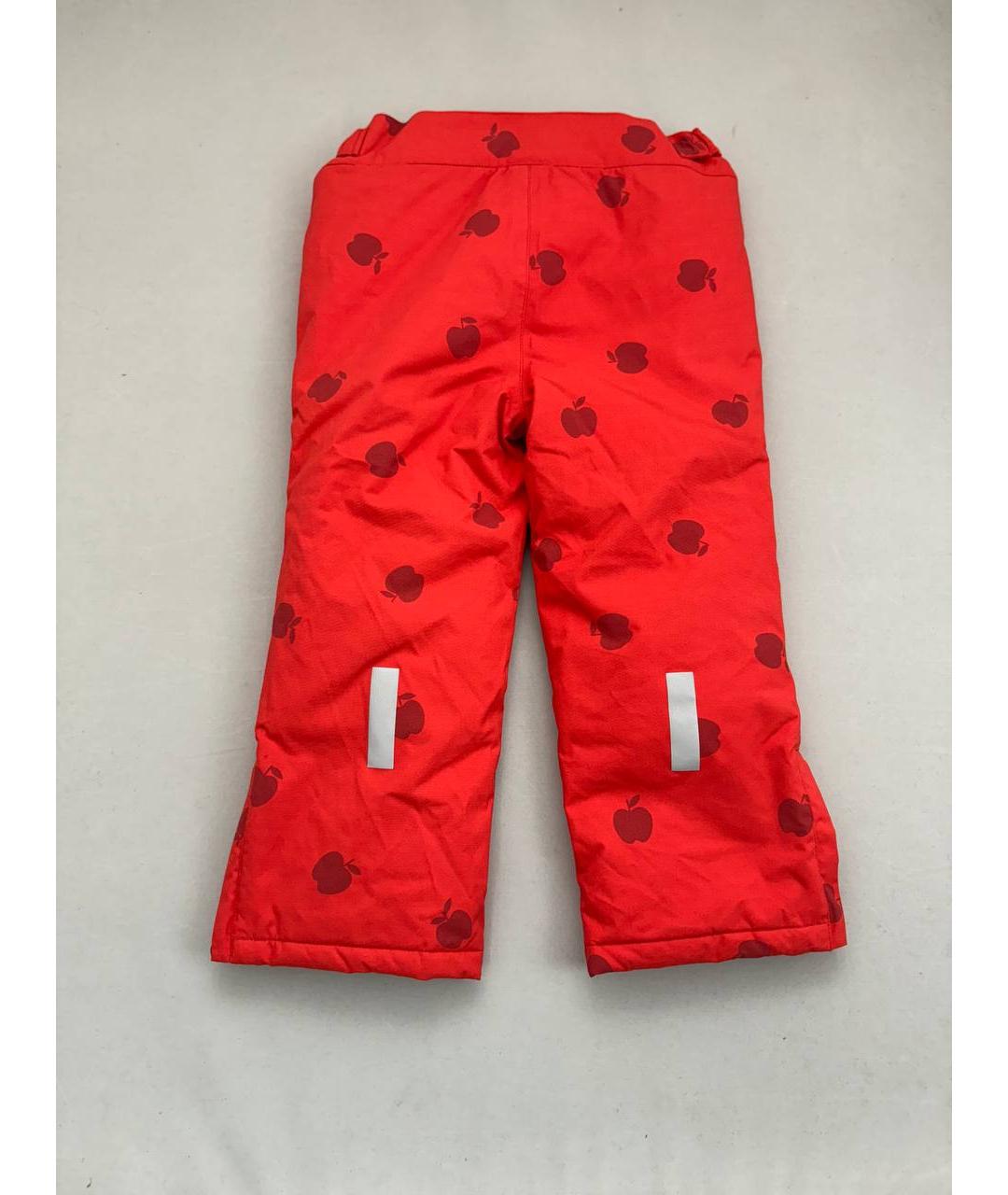 TINY COTTONS Красные полиэстеровые брюки и шорты, фото 5
