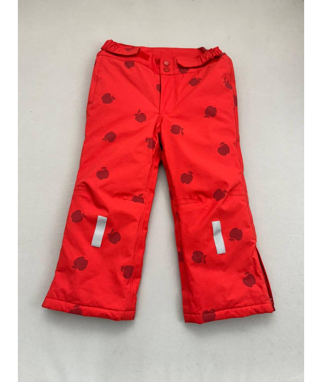 TINY COTTONS Красные полиэстеровые брюки и шорты, фото 2