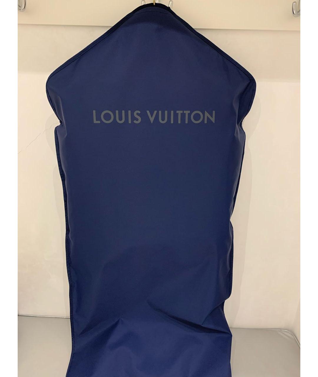 LOUIS VUITTON Синяя полиэстеровая куртка, фото 8